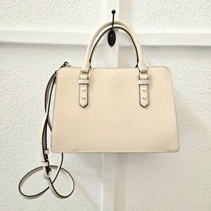 Kate Spade New York Mulberry Street Lise Satchel - Milk Glass (NWT)